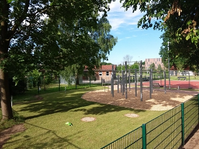 Calisthenics und Streetballfeld Cranzer Straße Calisthenics und Streetballfeld Cranzer Straße © Hansestadt Stade