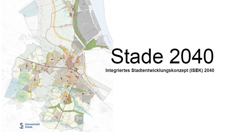 Cover des Berichts Stade 2040 Cover des Berichts Stade 2040 © Hansestadt Stade
