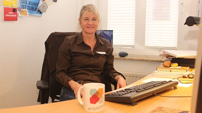 Ehrenamtslotsin Britta Rust