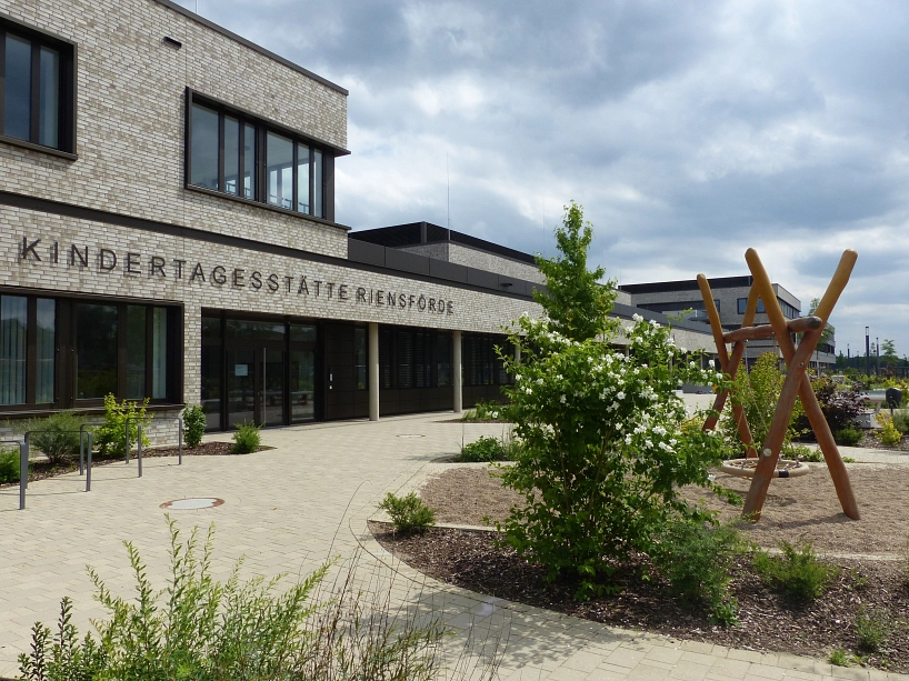 Eingang Kita Riensförde Eingang Kita Riensförde © Hansestadt Stade