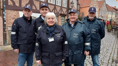 Die derzeit fünf Bürger im Dienst freuen sich auf weitere Unterstützung
