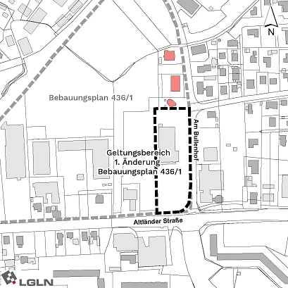 1. Änderung Bebauungsplan 436/1&nbsp;&copy;&nbsp;Hansestadt Stade