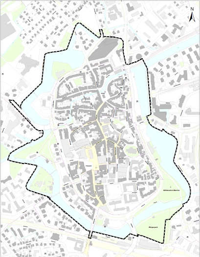 Geltungsbereich der Gestaltungssatzung Altstadt Geltungsbereich der Gestaltungssatzung Altstadt © Hansestadt Stade