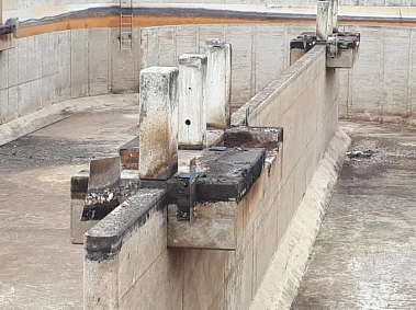Juli 2019- Umbau Belebungsbecken 5
