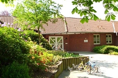 Dieses Bild zeigt den Eingang der Kindertagesstätte Beethovenstraße