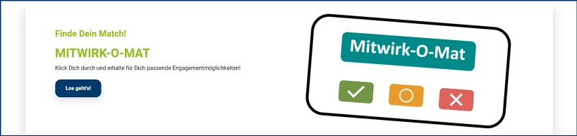 Mitwirk-O-Mat&nbsp;&copy;&nbsp;FWA Stade