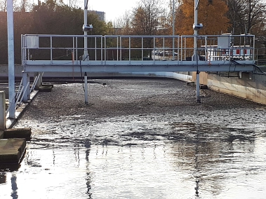 November 2019- Inbetriebnahme Belebungsbecken 5: