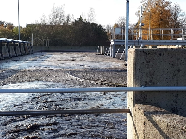 November 2019- Inbetriebnahme Belebungsbecken 5: