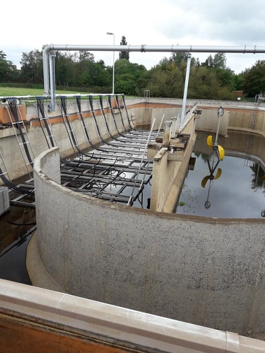 September 2019 - Umbau Belebungsbecken 5: