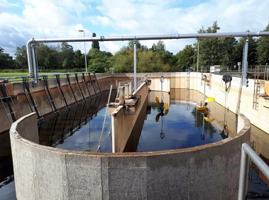 September 2019 - Umbau Belebungsbecken 5: