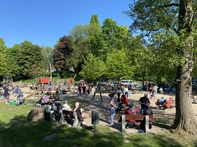 Spielplatzfest Erleninsel - Szenerie&nbsp;&copy;&nbsp;Hansestadt Stade