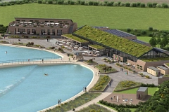 Symbolbild - Surfpark Surfgarten Visualisierung des geplanten Surfpark Stade
